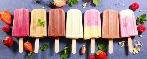 Fresh Fruit Popsicles